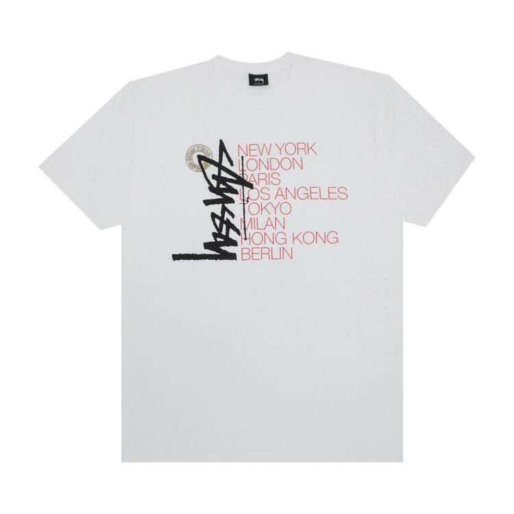 

Футболка Stussy Buana Stack 'White', белый