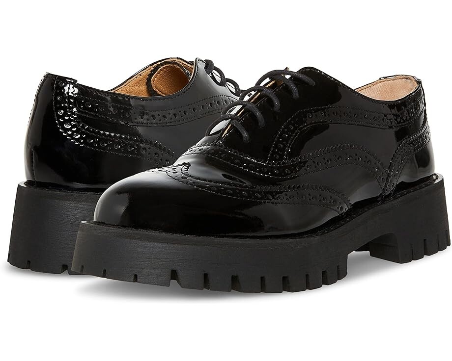 

Оксфорды Steve Madden Lance Oxford, цвет Black Patent