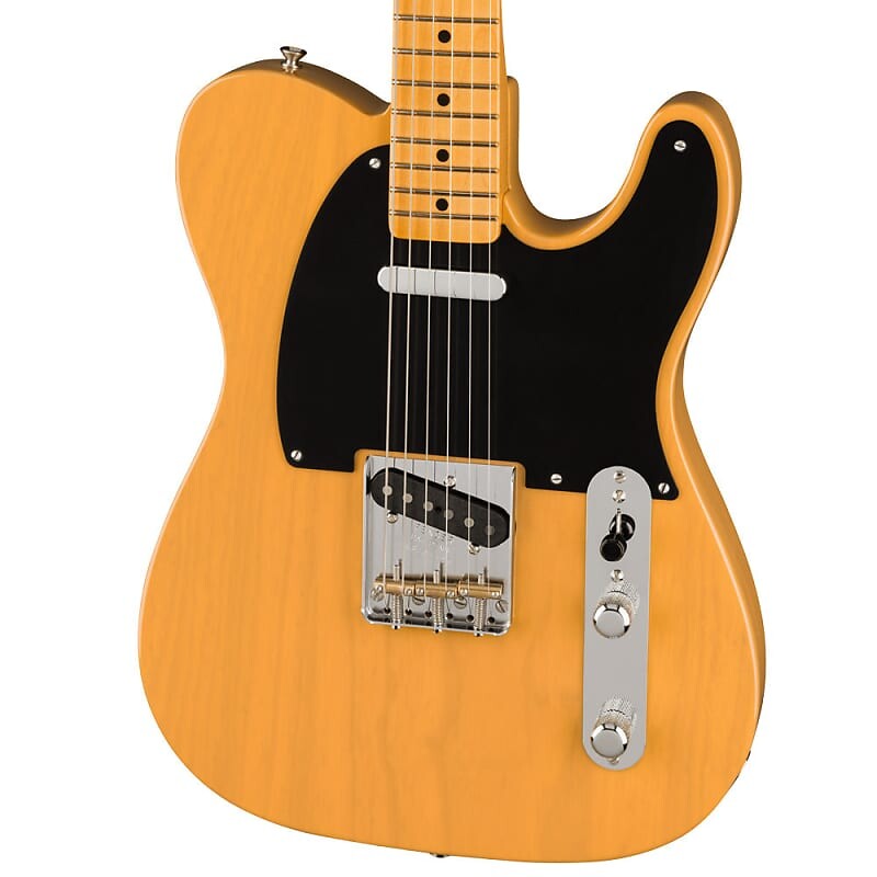 

Fender American Vintage II 1951 Telecaster, кленовый гриф, цвет ириски Fender American II Telecaster, Maple Fingerboard -