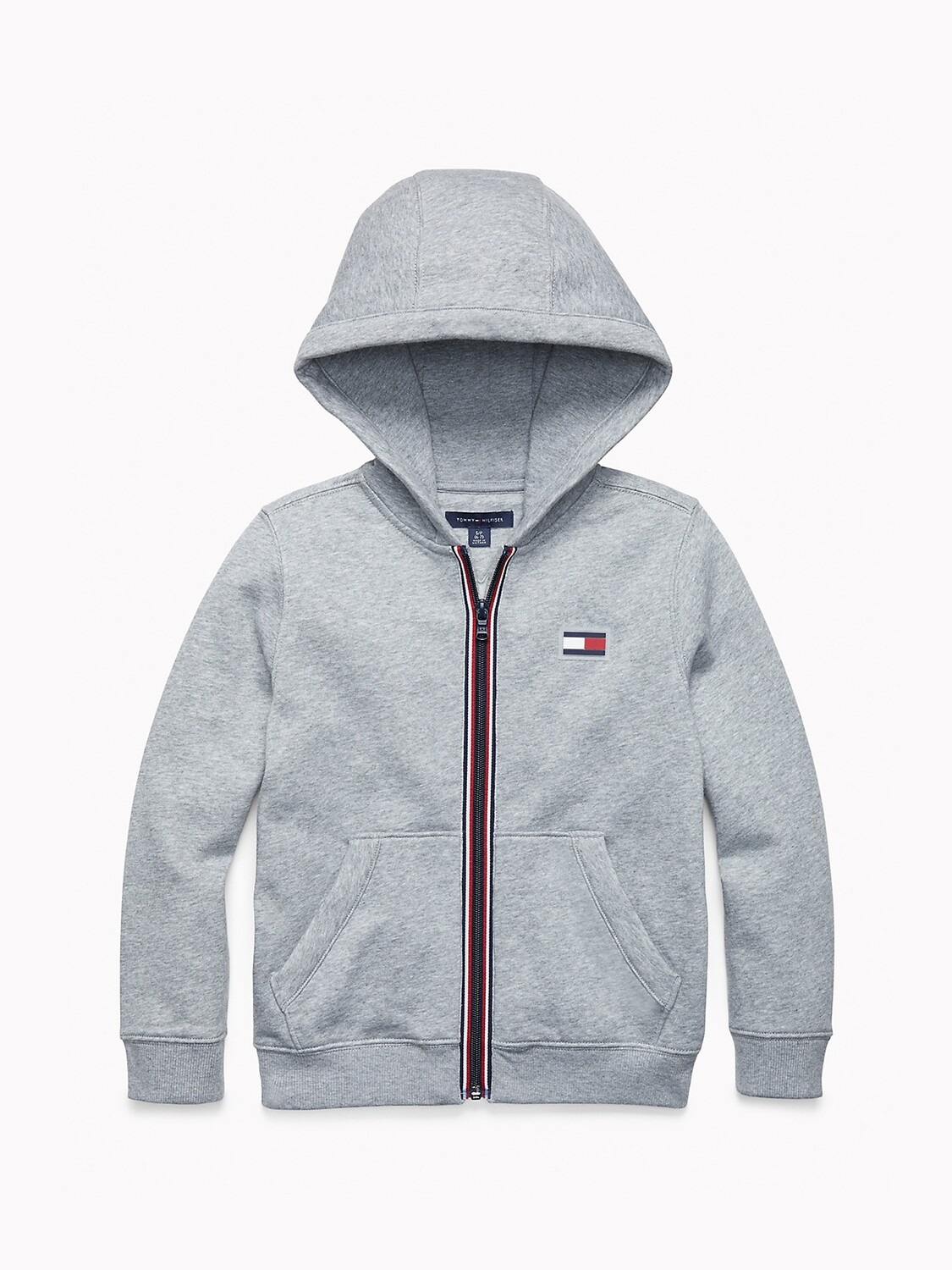 

Детская худи с флагом Tommy Hilfiger, серый вереск