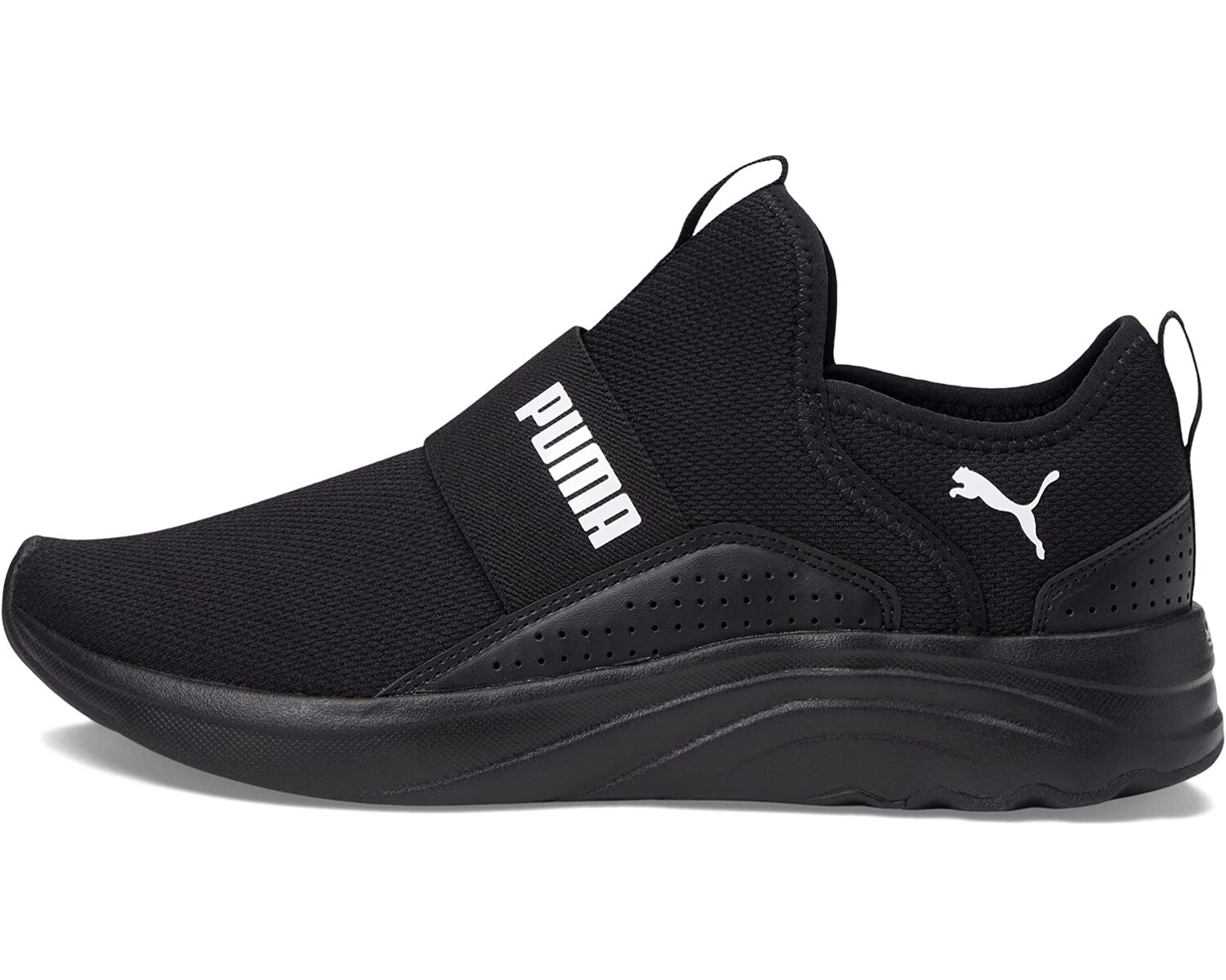 

Кроссовки Softride Sophia Slip-On PUMA, пума блэк