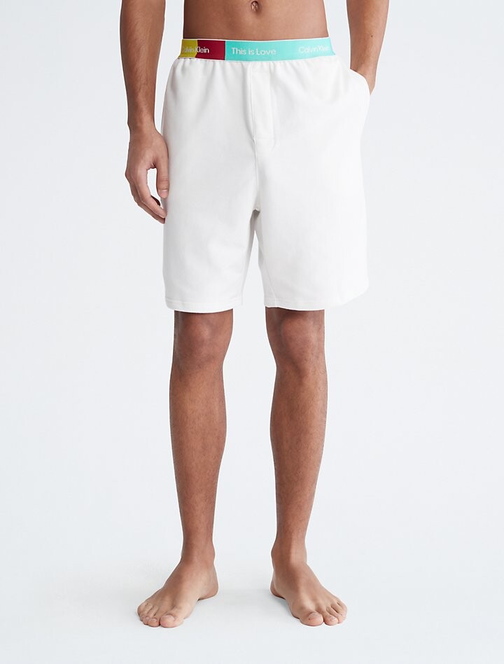 

Шорты Calvin Klein Pride This Is Love Sleep, белый