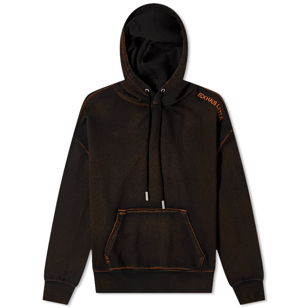 

Толстовка Eckhaus Latta Panel Hoody, Черный