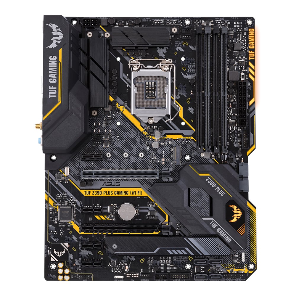 Материнская плата ASUS TUF Z390-Plus Gaming (Wi-Fi) – купить с доставкой  из-за рубежа через платформу «CDEK.Shopping»