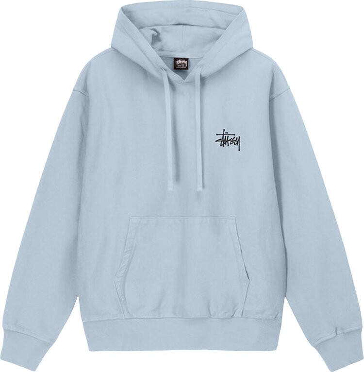 Blue stussy hoodie sale