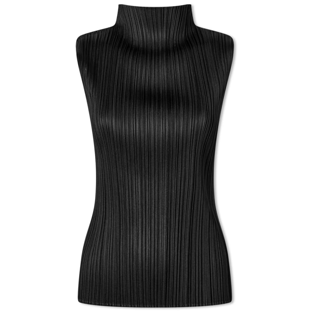 

Жилет Basics со складками и круглым вырезом Pleats Please Issey Miyake