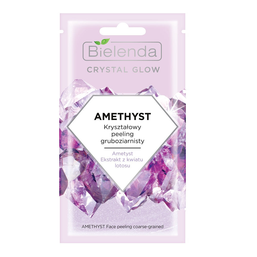 Bielenda Crystal Glow Amethyst crystal грубый пилинг 8г