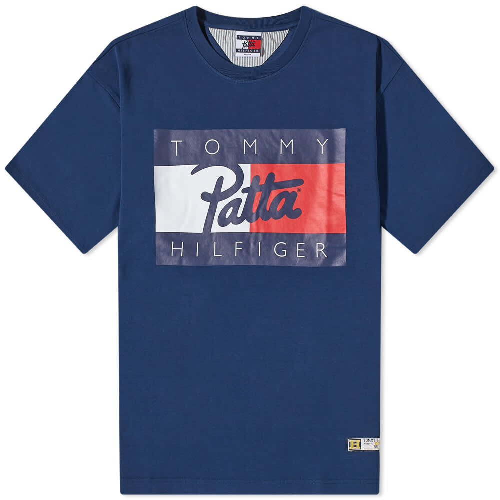 

Футболка Tommy Jeans x Patta 008 Tee, Синий