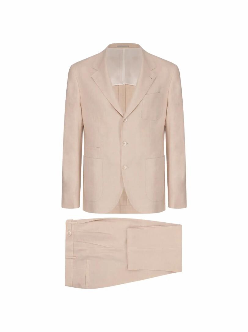 

Костюм изо льна и шерсти Brunello Cucinelli
