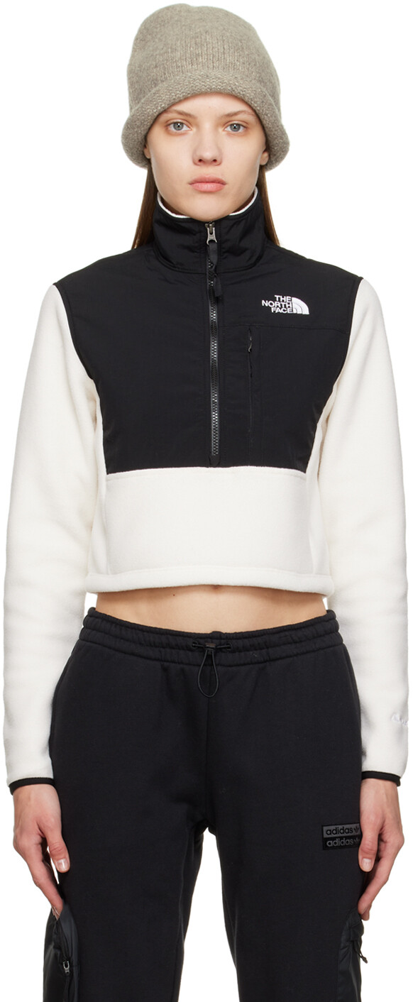 

Белая укороченная куртка Denali The North Face