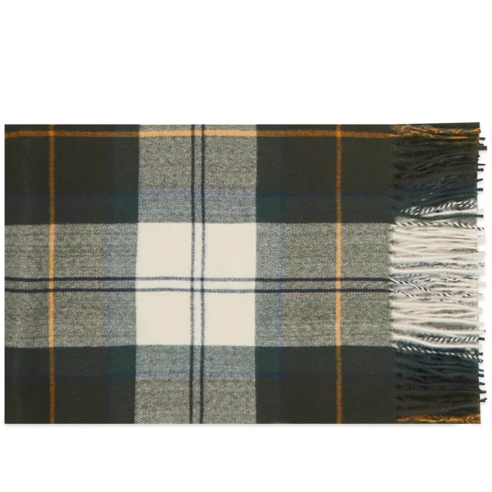 

Шарф Barbour Hailes Tartan, темно-зеленый