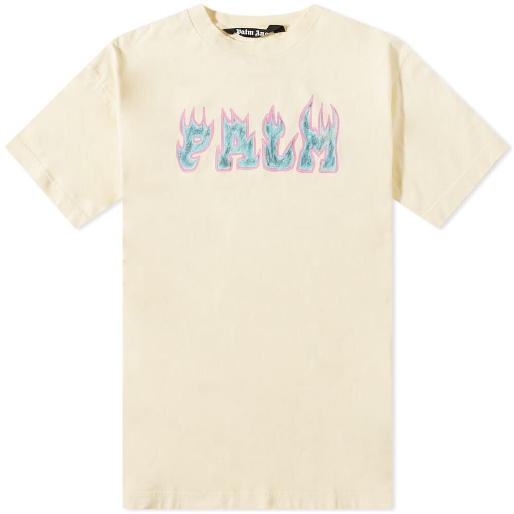 

Футболка Palm Angels Flames Tee, Серый