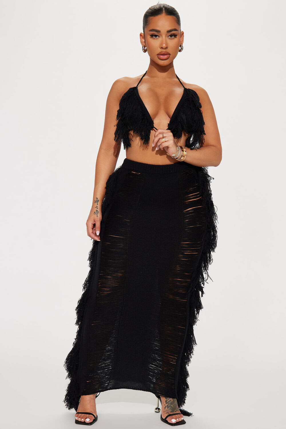 

Юбка Fashion Nova HTS268, черный