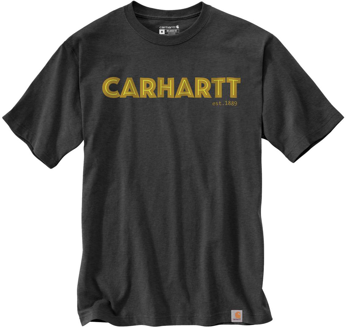 Футболка Carhartt Logo Graphic, серый