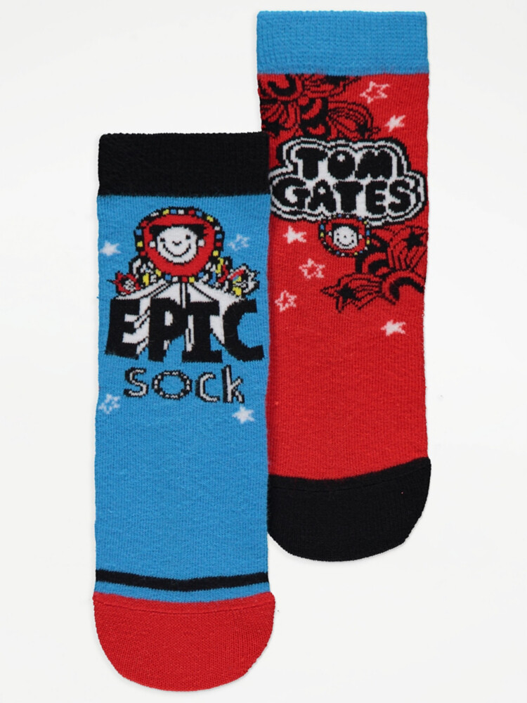 

Tom Gates Epic Sock Носки с богатым хлопком и персонажами (2 шт.) George.