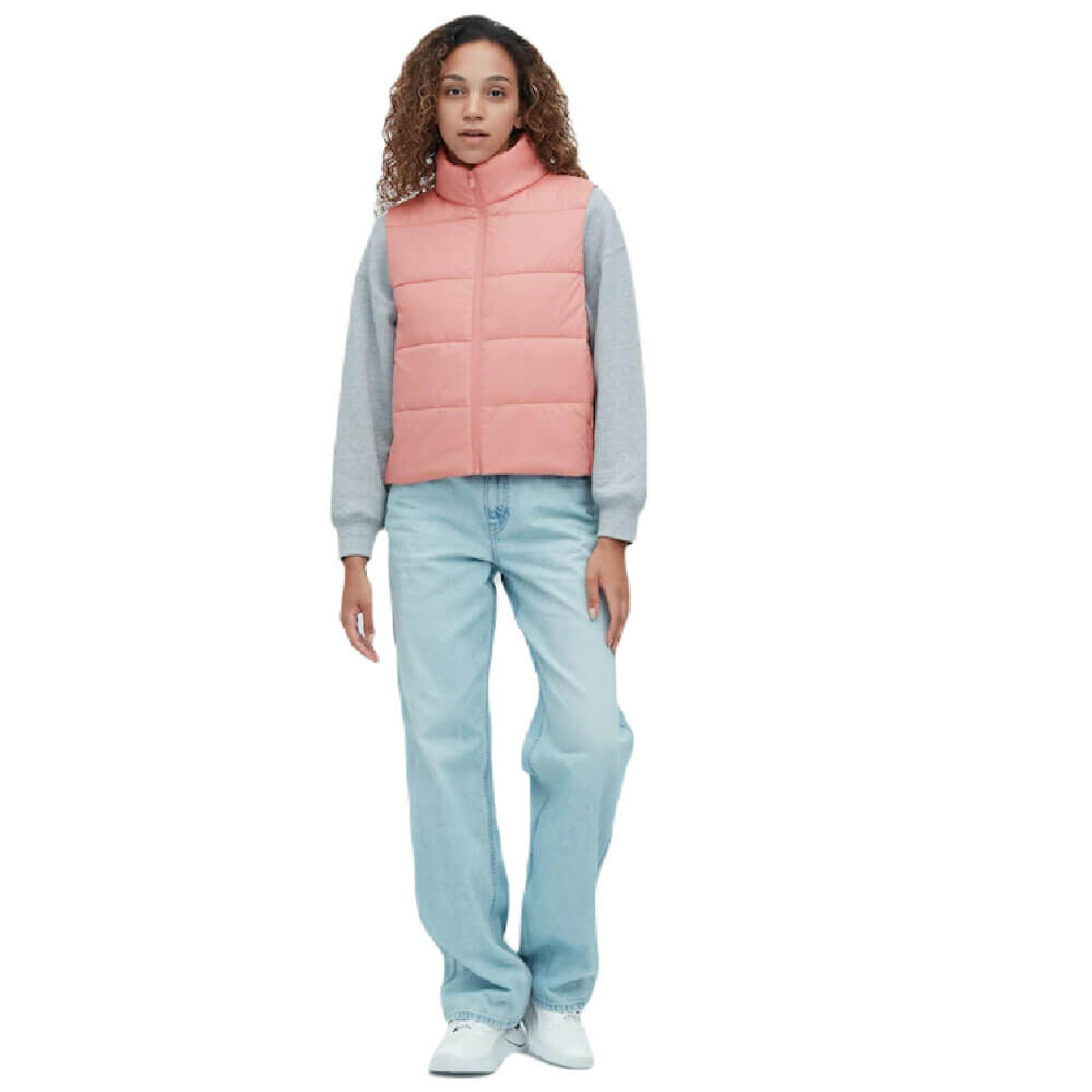 

Жилет Uniqlo Warm Padded, розовый