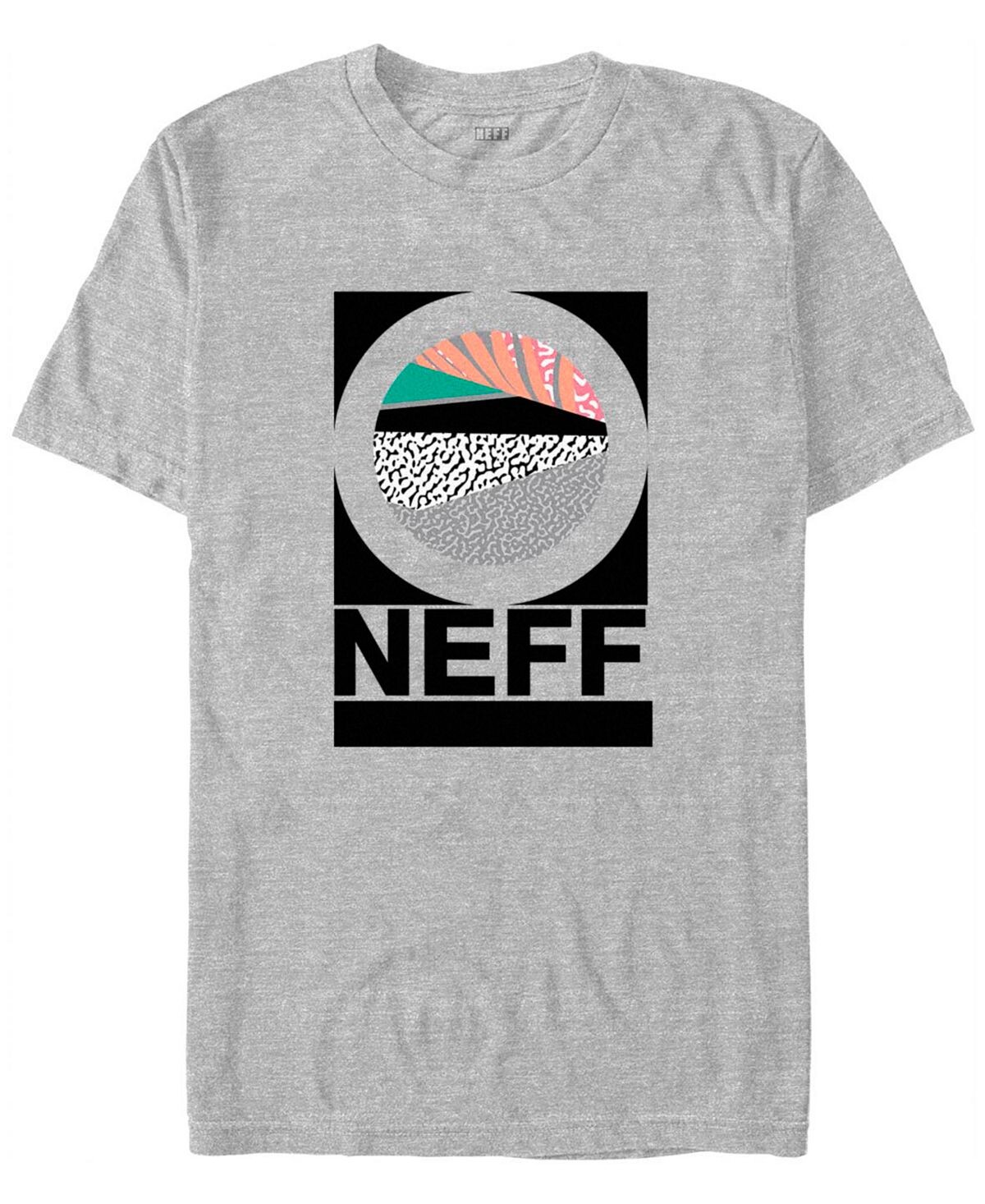 

Мужская футболка с коротким рукавом neff deco rev Fifth Sun, мульти, Серый