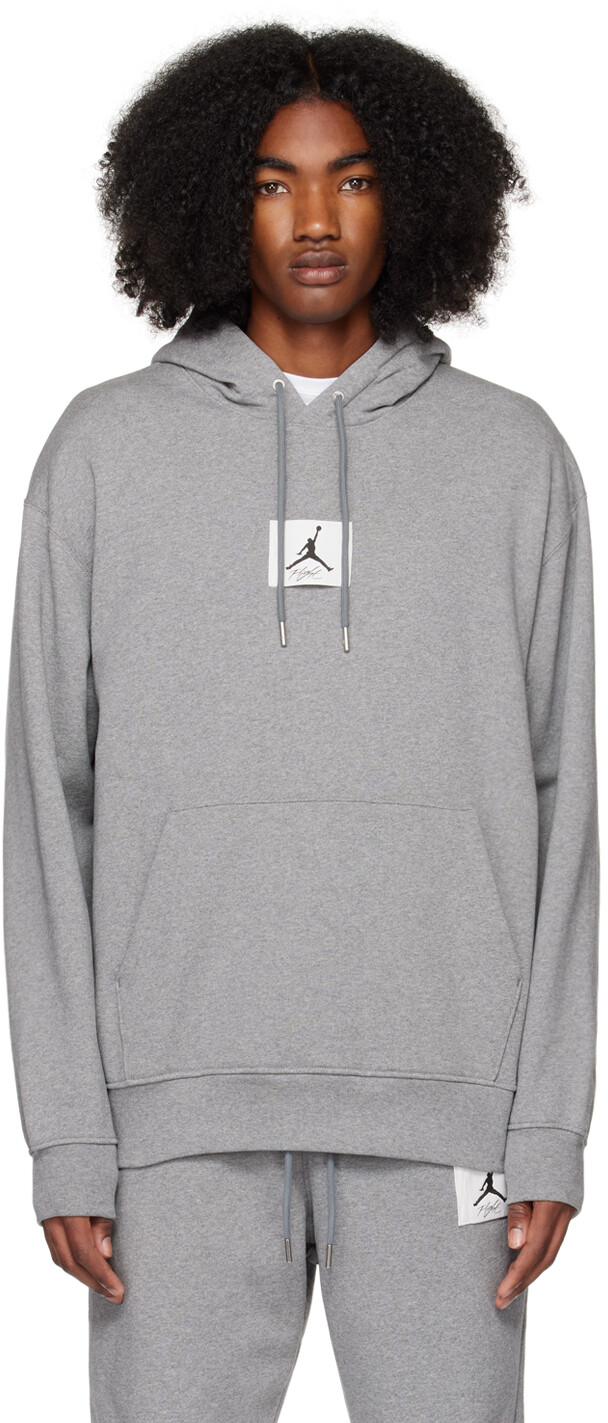 

Серый худи Flight Nike Jordan