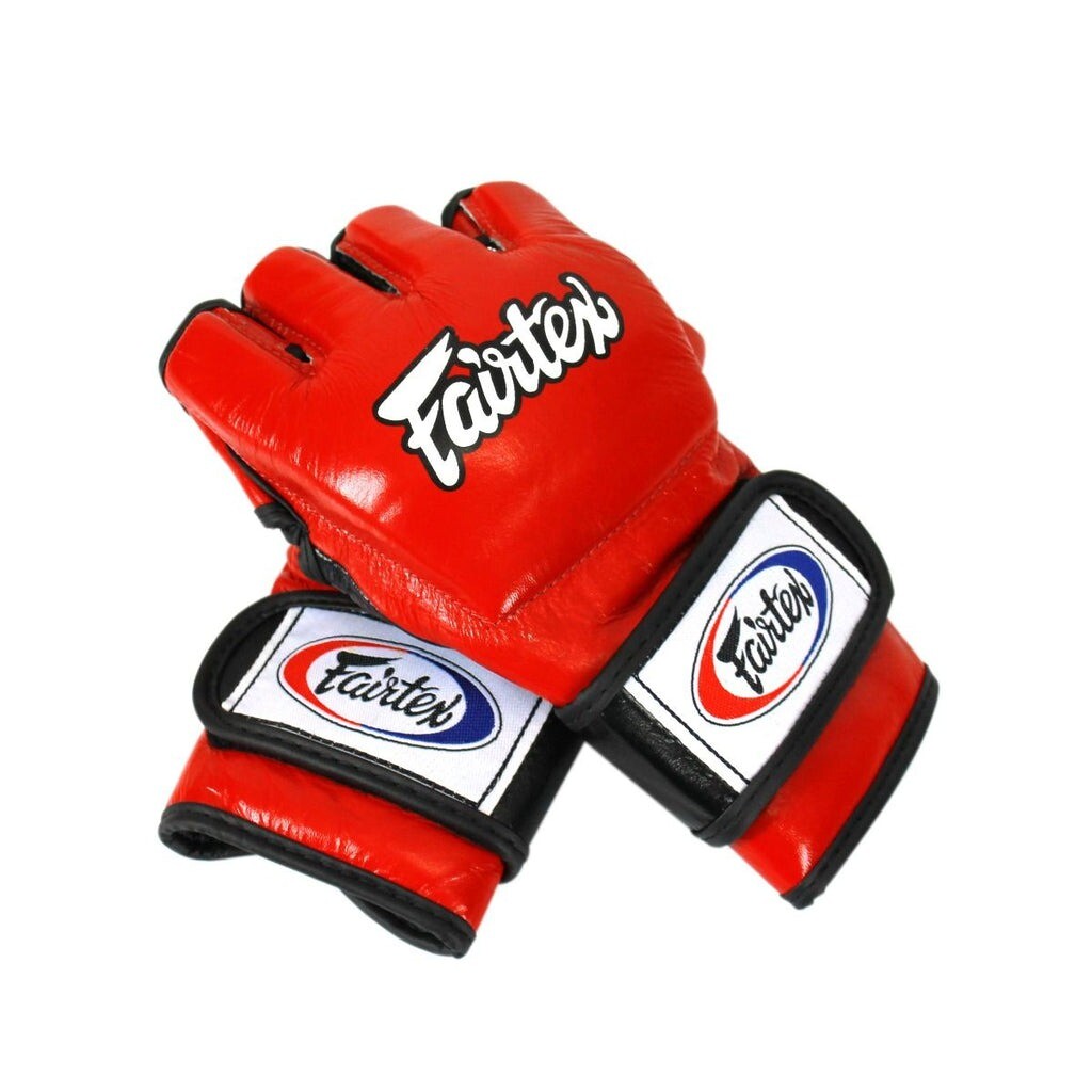 

Перчатки для единоборств Fairtex Ultimate With "Open Thumb Loop", размер M, красный