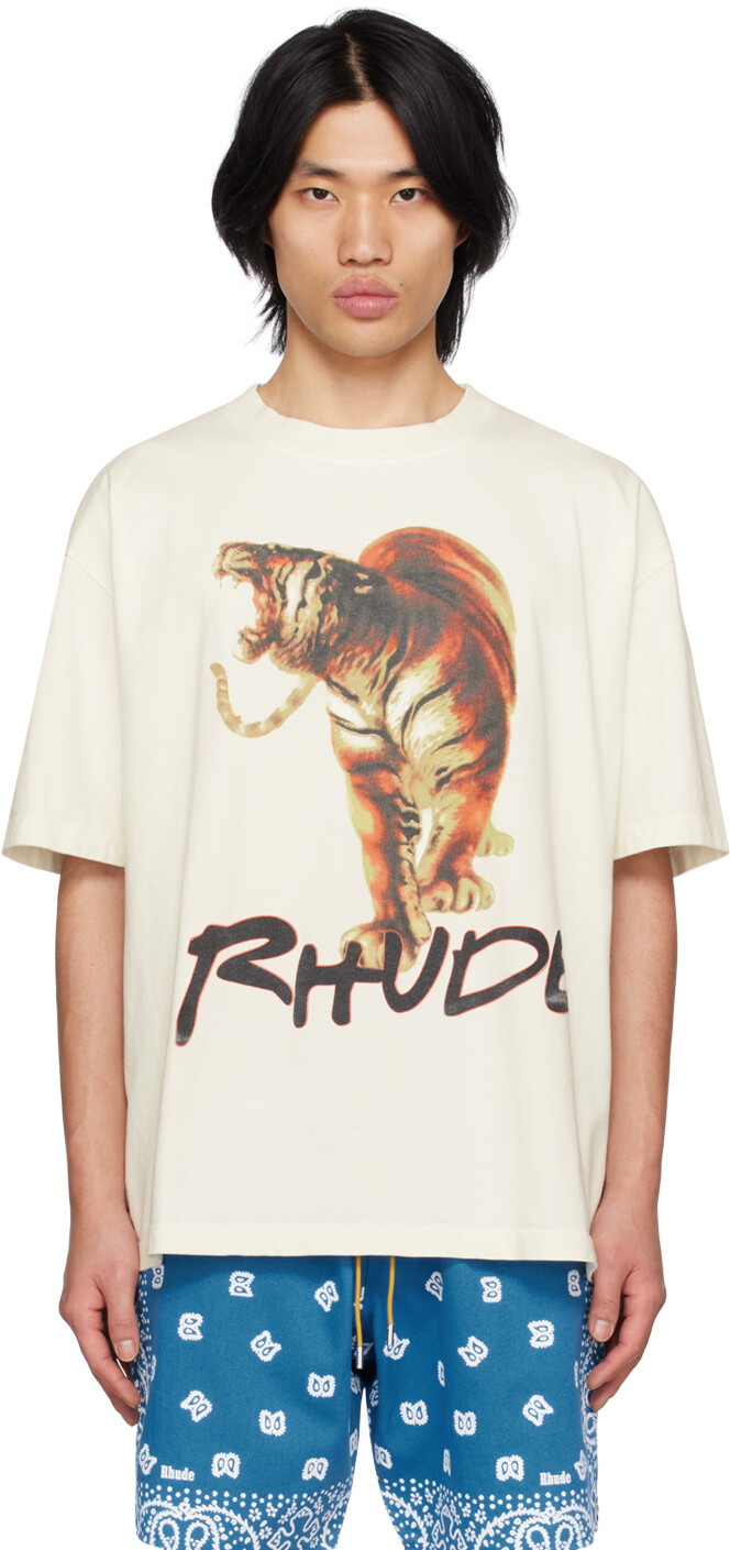 

Футболка с принтом Off-White Rhude