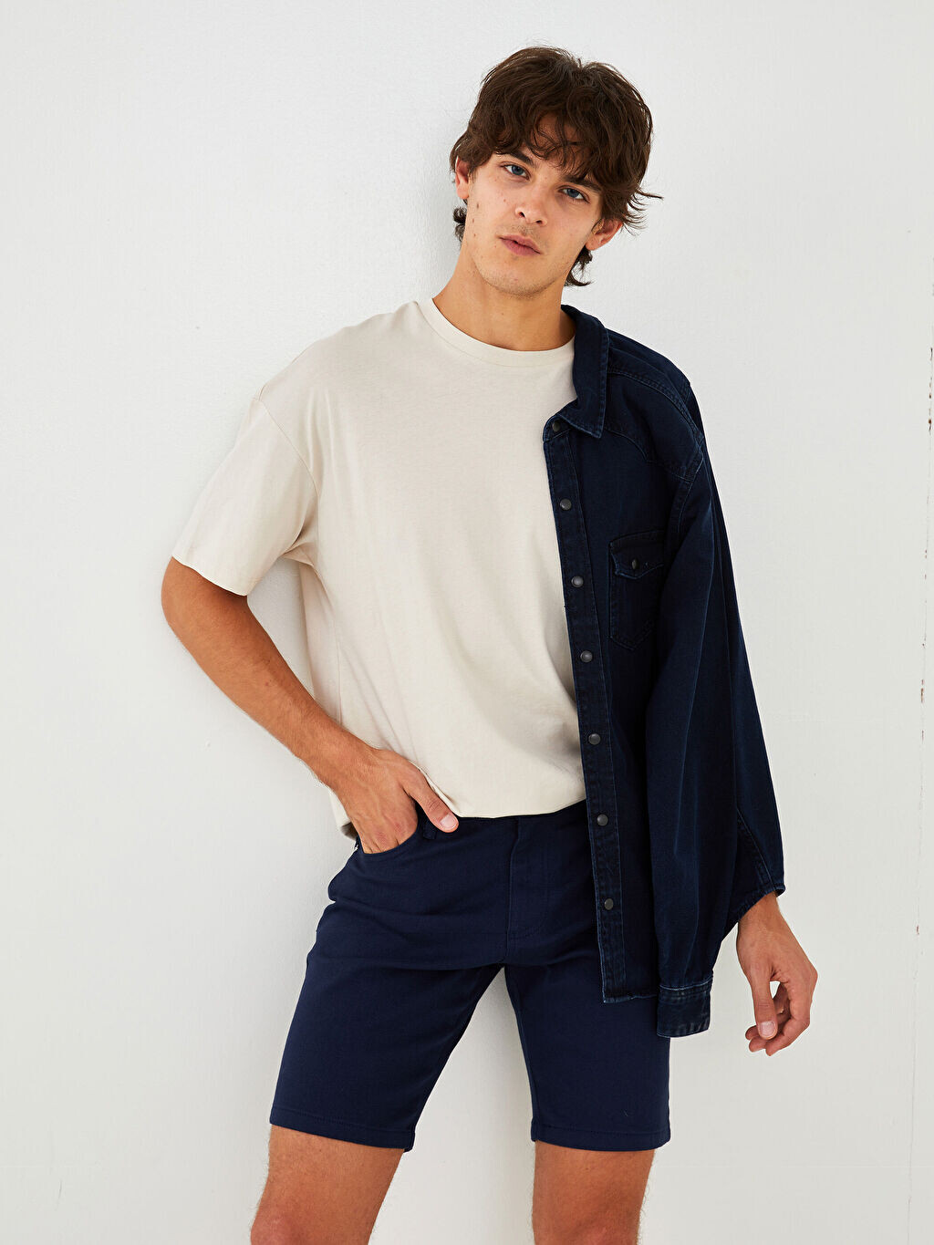 

Текстурированные мужские шорты Slim Fit Xside