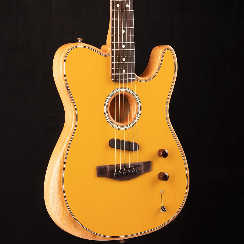 Гитара Fender Acoustasonic Player Telecaster Butterscotch Blonde 336