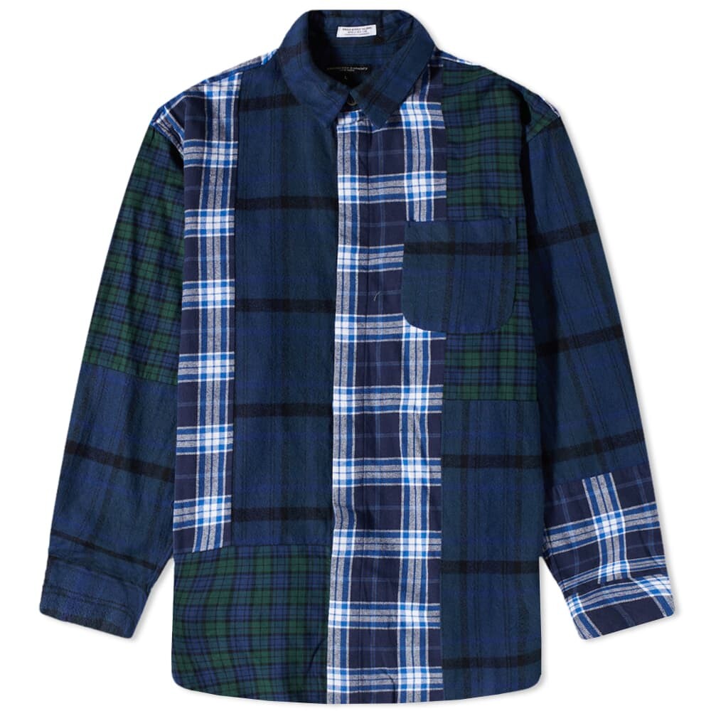 

Рубашка Engineered Garments Plaid Combo Shirt