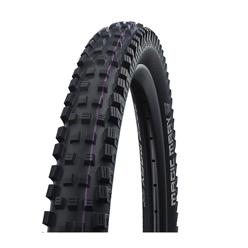 

Складная покрышка Magic Mary — 26x2,35 дюйма — Super Gravity TLE Addix Ultra Soft SCHWALBE, черный / черный / черный