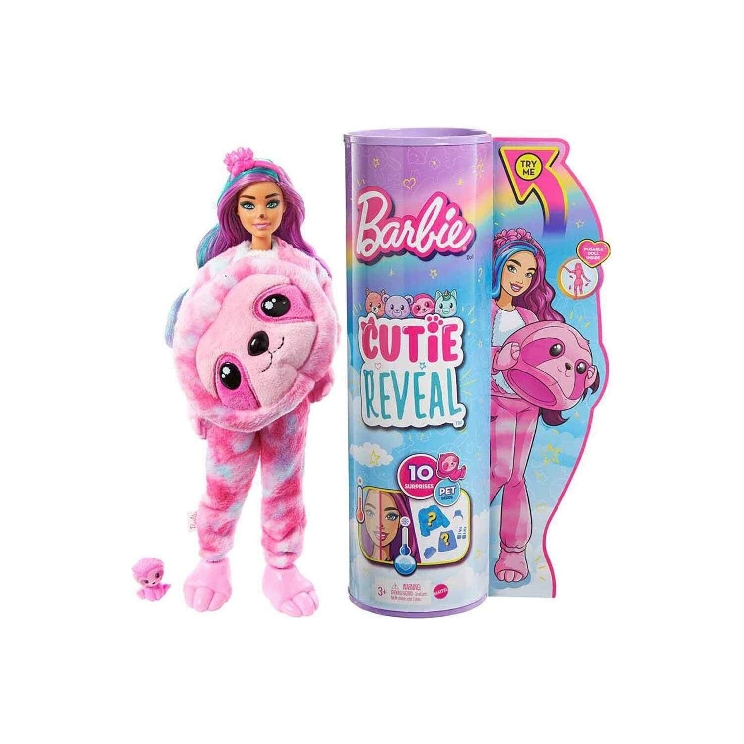 

Barbie Cutie Reveal S2 HJL56 - Цветочный ленивец