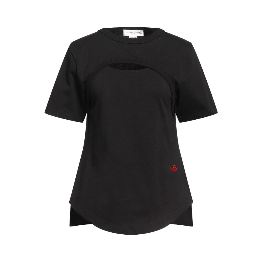 

Футболка Victoria Beckham Silk, черный