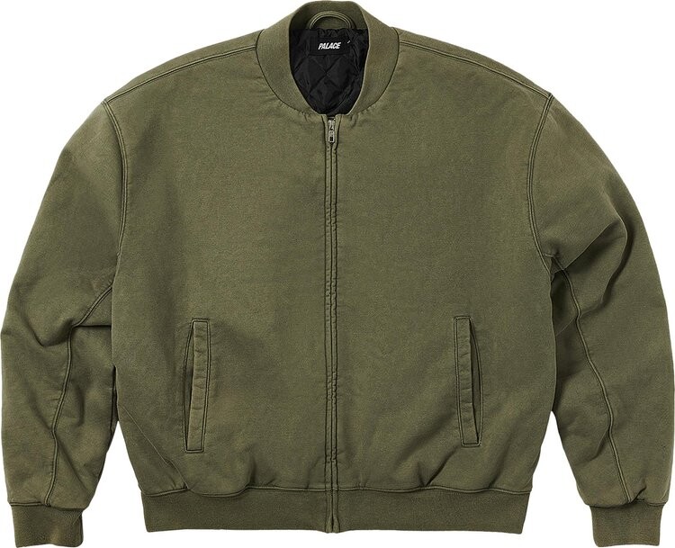 

Куртка Palace Wash Out Bomber Jacket 'The Deep Green', зеленый