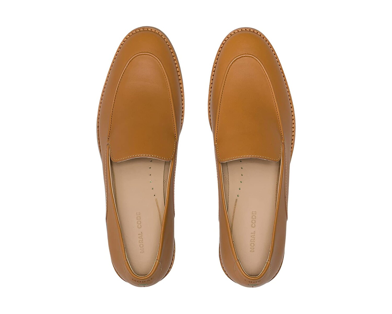 

Лоферы Raven Casual Loafer Moral Code, коньяк