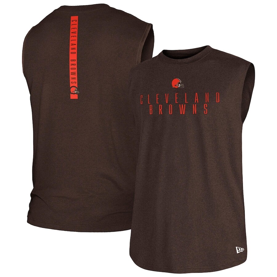 

Майка New Era Cleveland Browns, коричневый