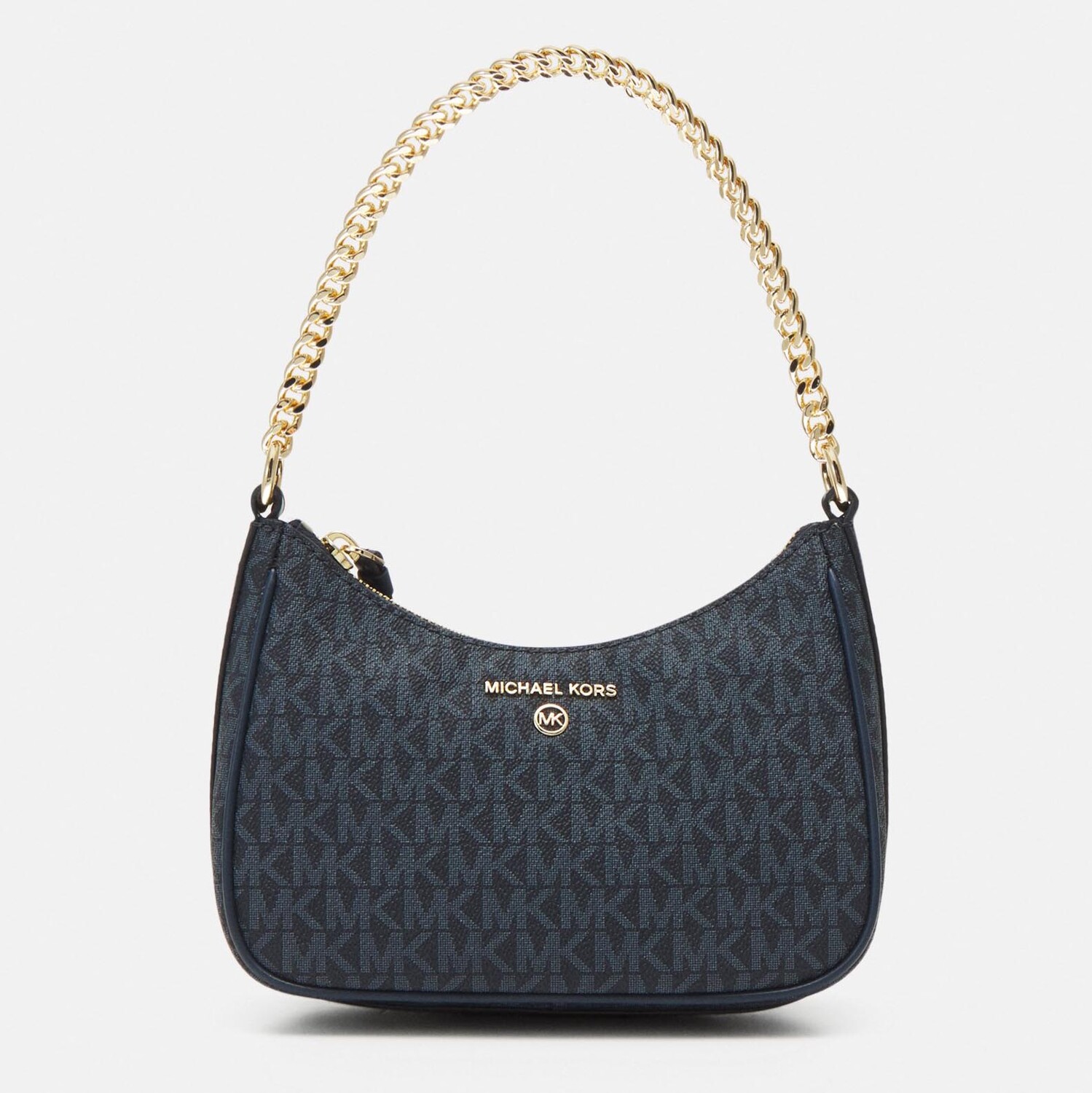 

Сумка хобо Michael Kors Jet Charm Chain Pouchette, темно-синий