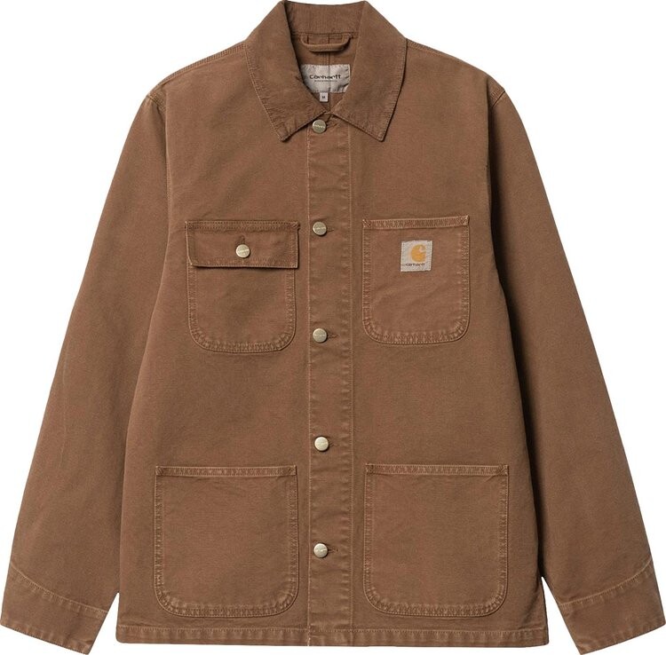 

Пальто Carhartt WIP Michigan Chore Coat 'Tamarind', коричневый