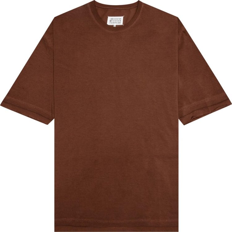 Футболка Maison Margiela Distressed T-Shirt 'Faded Red', красный - фото