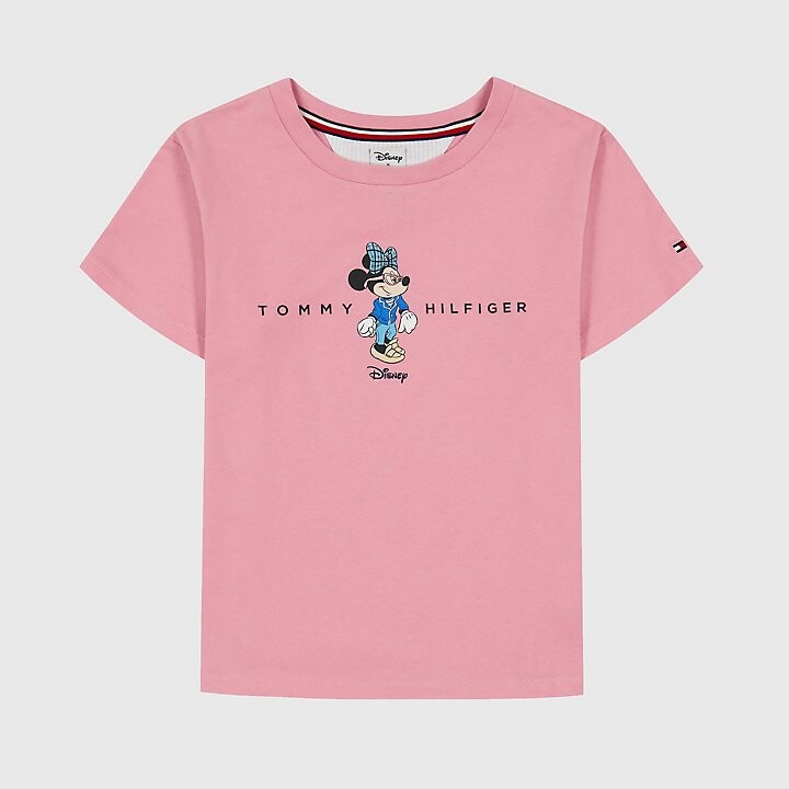 

Футболка Tommy Hilfiger DISNEYxTOMMY Big Kids' Minnie, розовый