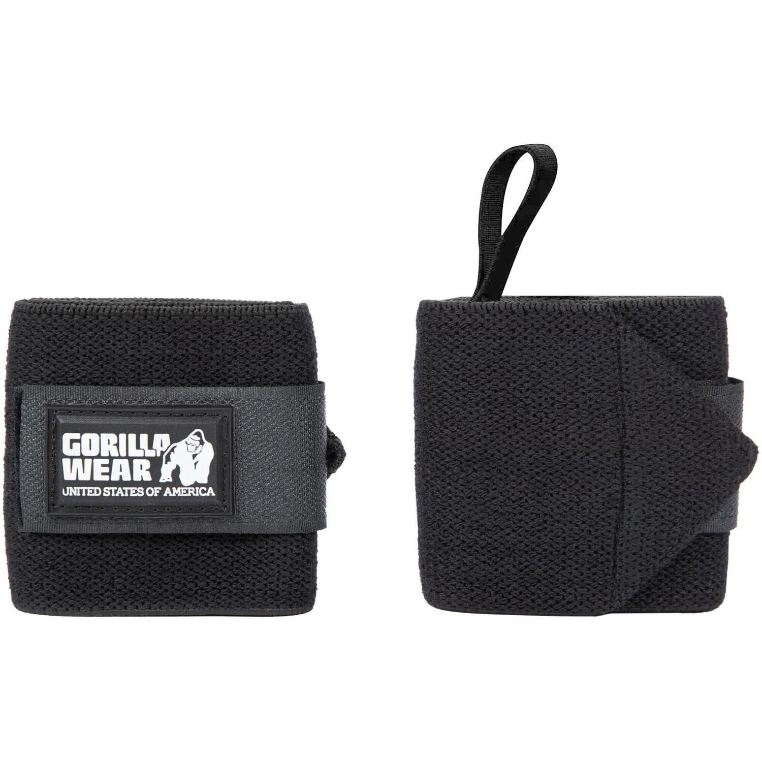 

Повязки для запястья Basic - черный/белый GORILLA WEAR, черный