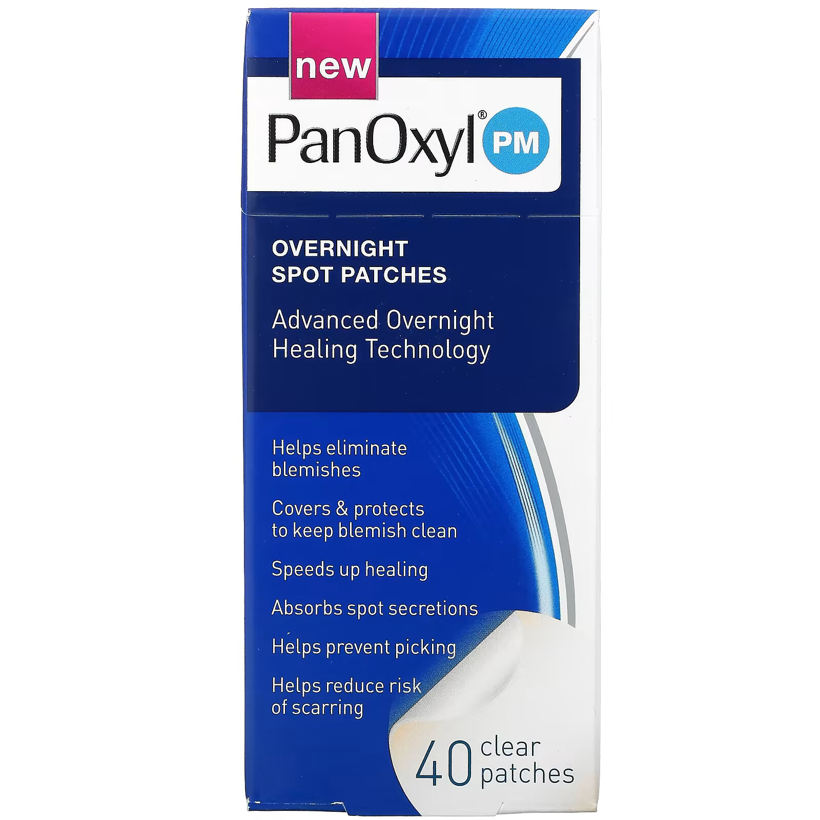 Ночные точечные пластыри PanOxyl, 40 прозрачных пластырей panoxyl ночные точечные пластыри 40 прозрачных пластырей