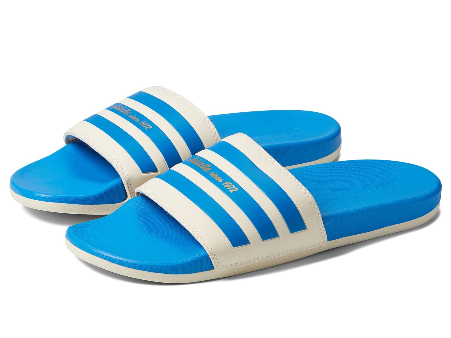 

Сандалии Adidas Adilette Comfort, белый/голубой