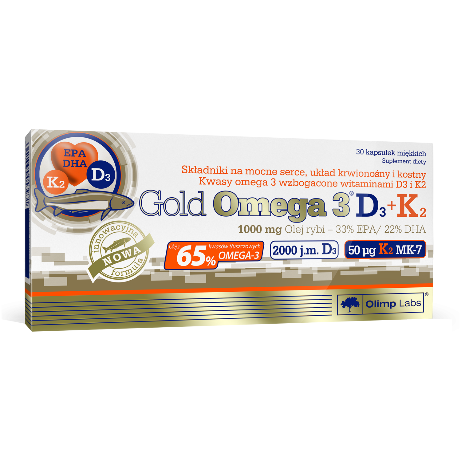 Olimp Gold Omega D3+K2 биологически активная добавка, 30 капсул/1 упаковка биологически активная добавка mirrolla mg d3 k2 b12 30 шт