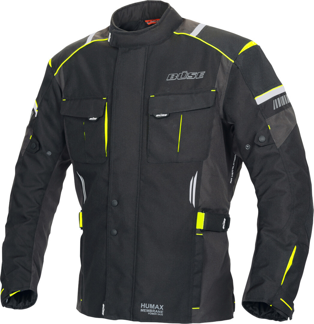 Куртка текстильная мотоциклетная Büse Breno Pro, черный