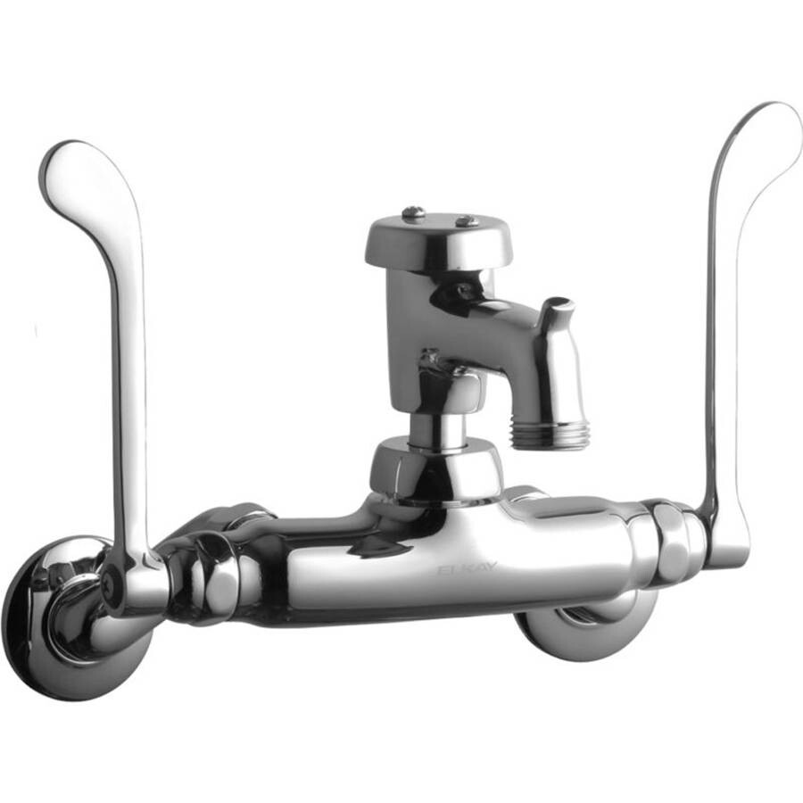

Коммерческий смеситель Elkay LK945BP07L2T с двумя отверстиями, chrome