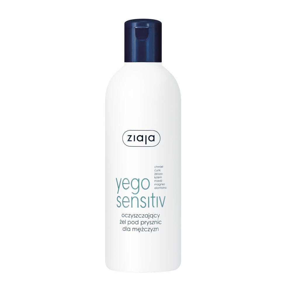 

Ziaja Гель для душа Yego Sensitiv очищающий для мужчин 300мл