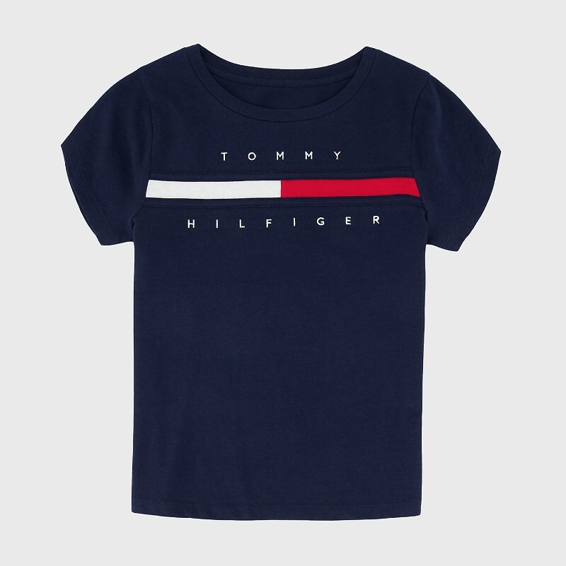 

Футболка Tommy Hilfiger Kids' Flag, темно-синий