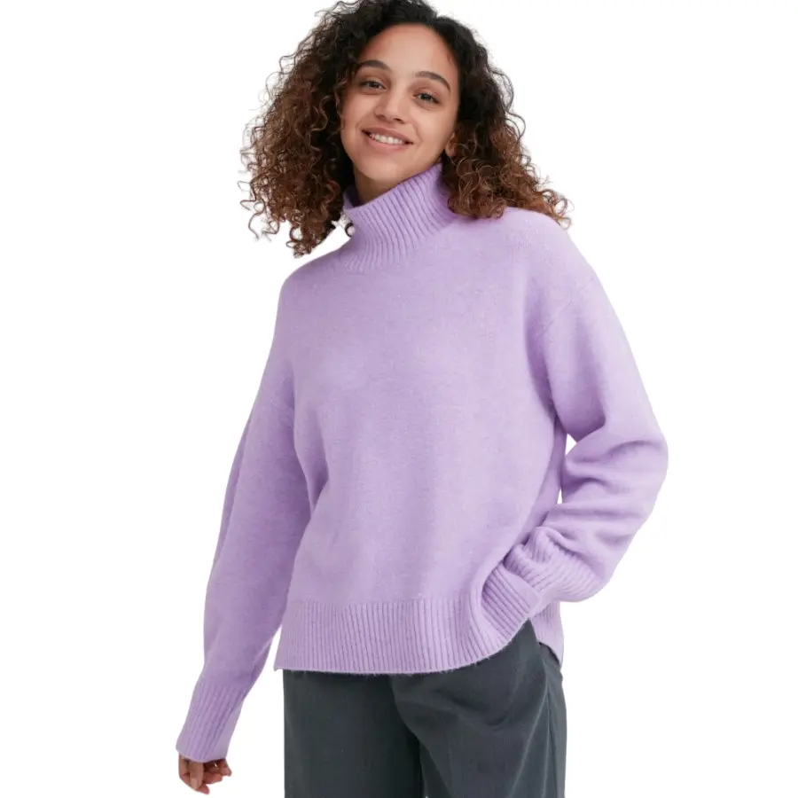 

Джемпер Uniqlo Souffle Yarn, сиреневый, Фиолетовый