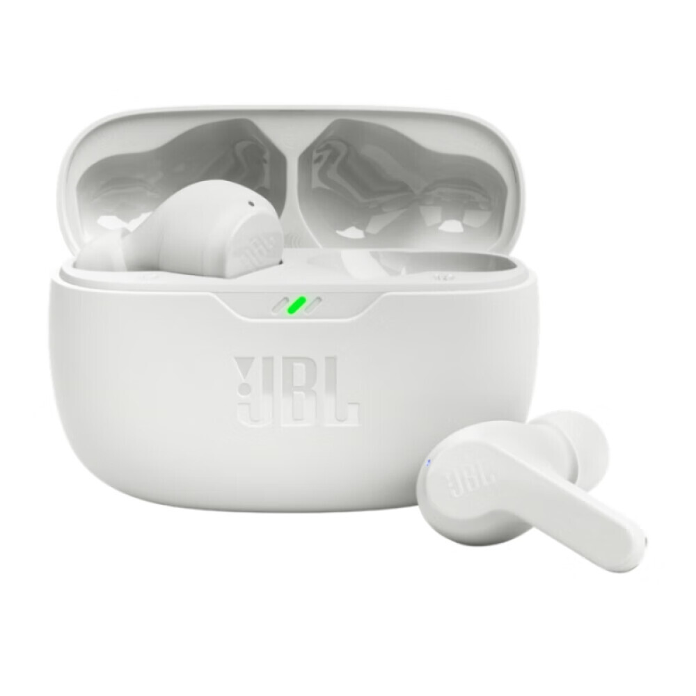 

Bluetooth-гарнитура JBL Wave Beam true с шумоподавлением спортивная белый