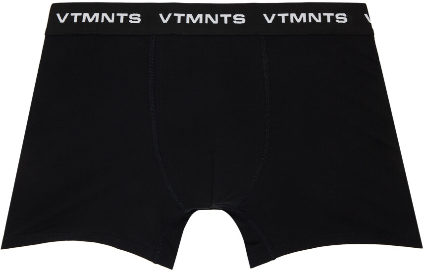 

Черные плетеные боксеры VTMNTS