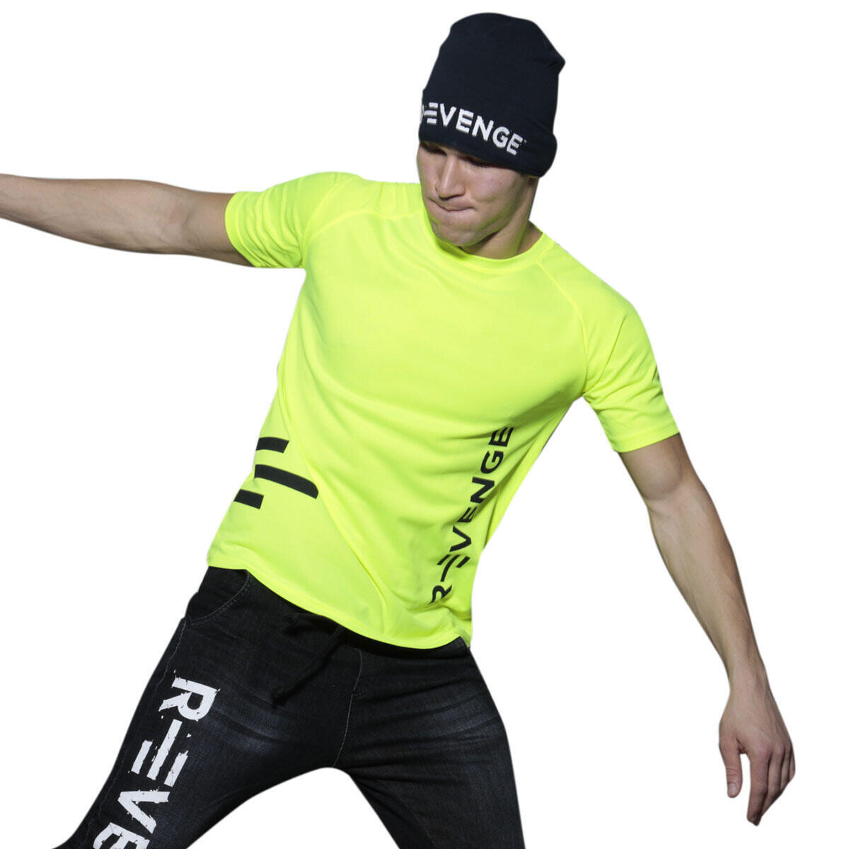 

Мужская футболка Fitness Running Cardio желтая R-EVENGE, желтый