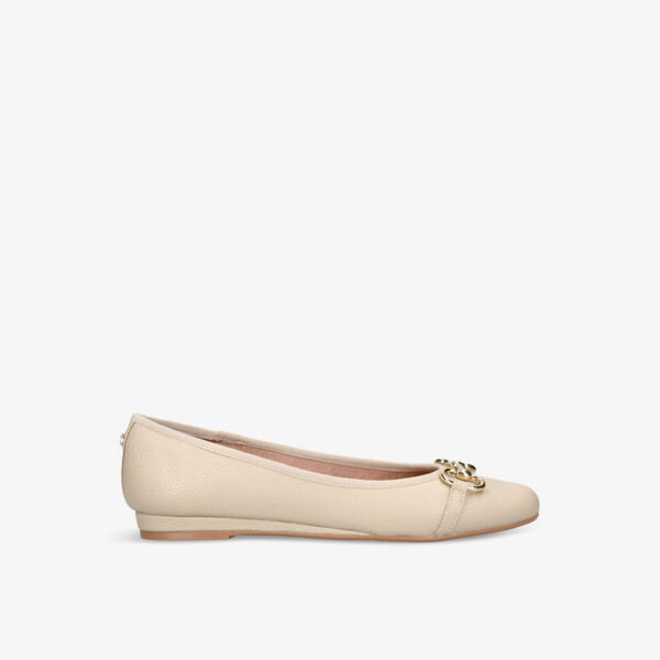 

Кожаные балетки click с декором horsebit Carvela Comfort, коричневый